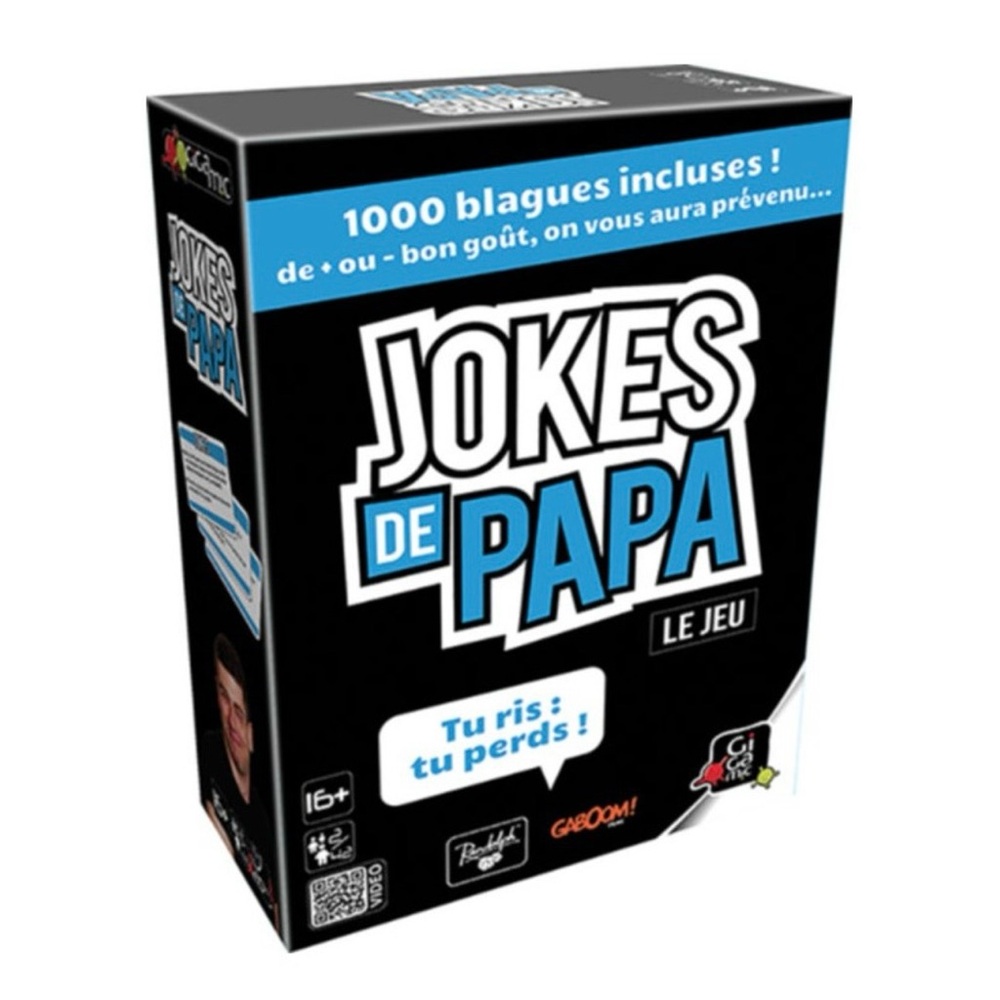 NEW Jokes de Papa Card Game - Black